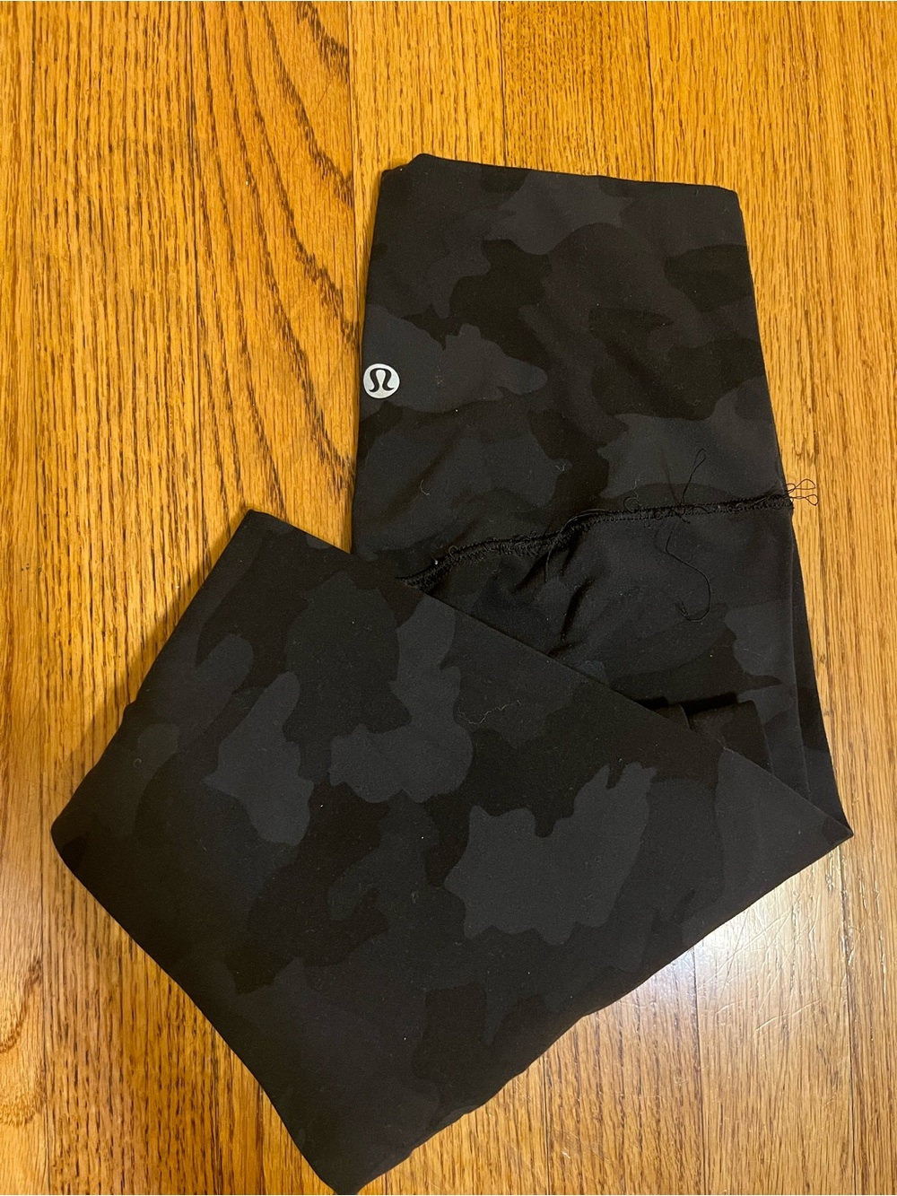 lululemon athletica Black Camo Leggings